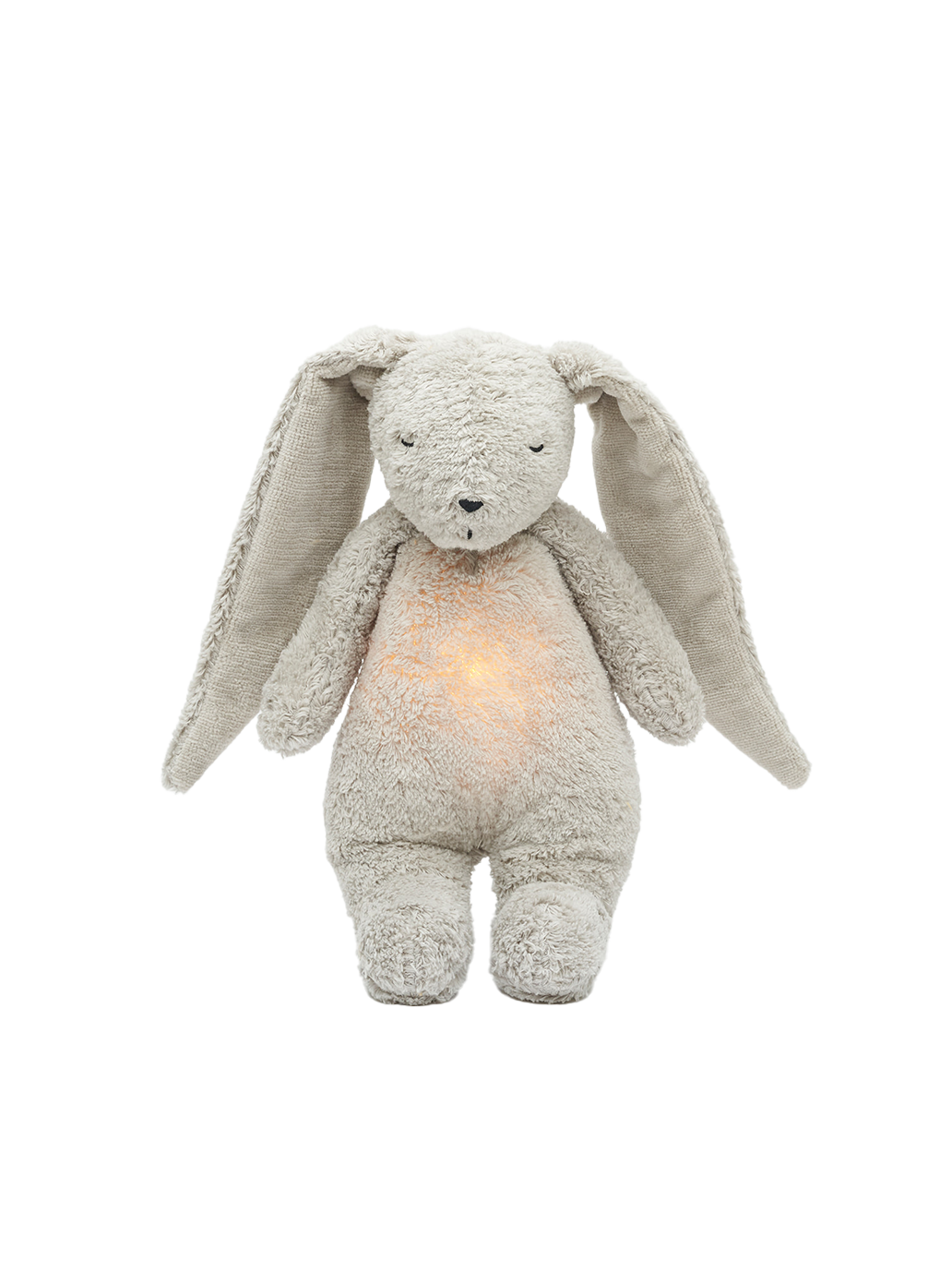 Organic humming bunny with a lamp