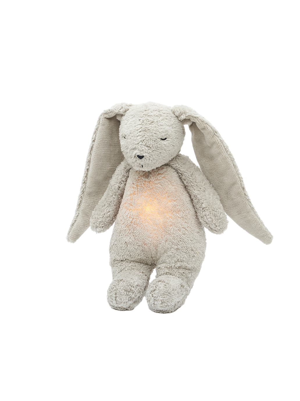 Organic humming bunny with a lamp