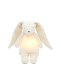 Organic humming bunny with a lamp