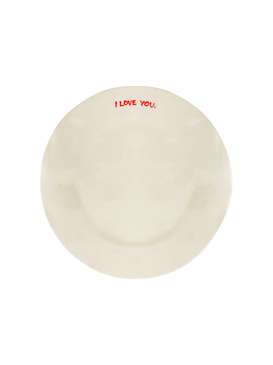 Ceramic breakfast plate