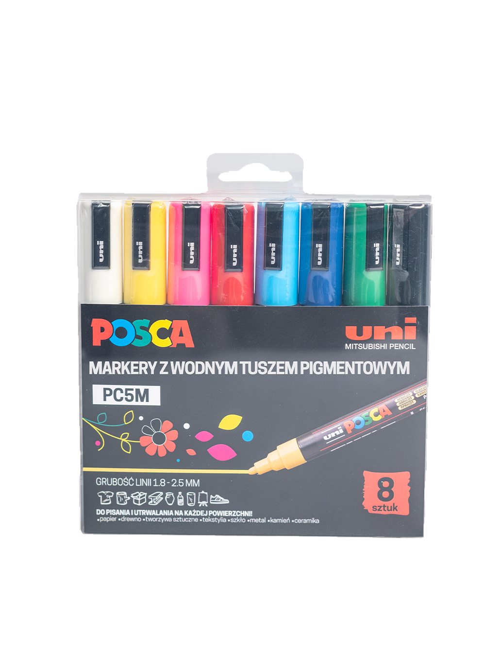 Marcadores de pintura POSCA PC5M