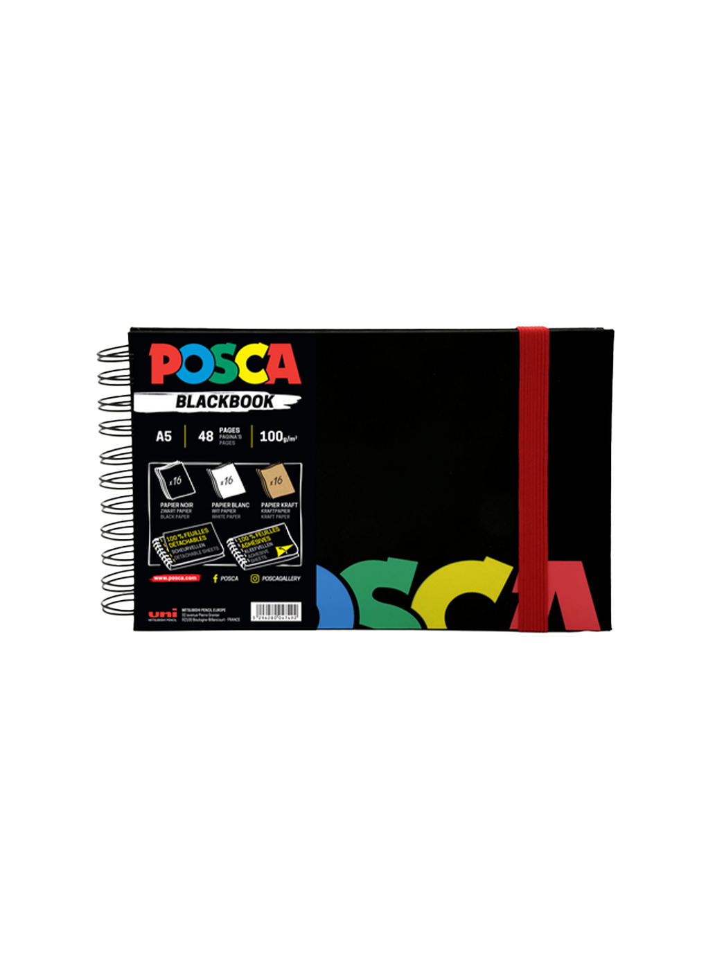 Taccuino POSCA Blackbook A5