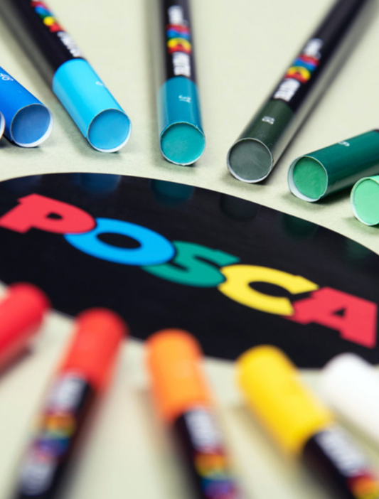POSCA pastel crayons