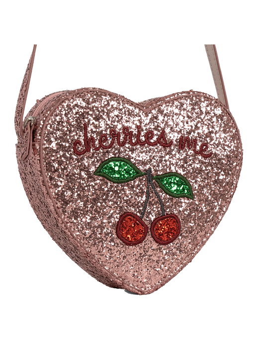 Borsa a tracolla glitterata