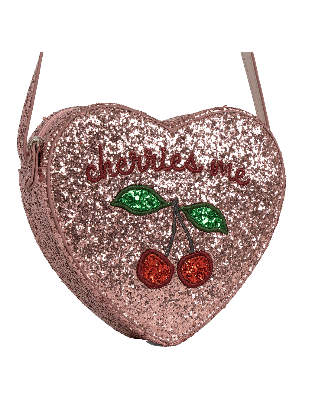 Glitter shoulder bag