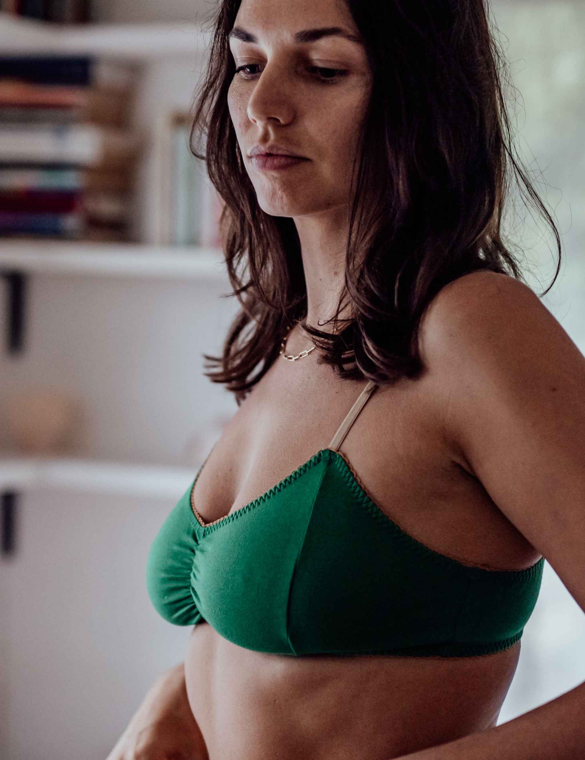 Bralette de algodón