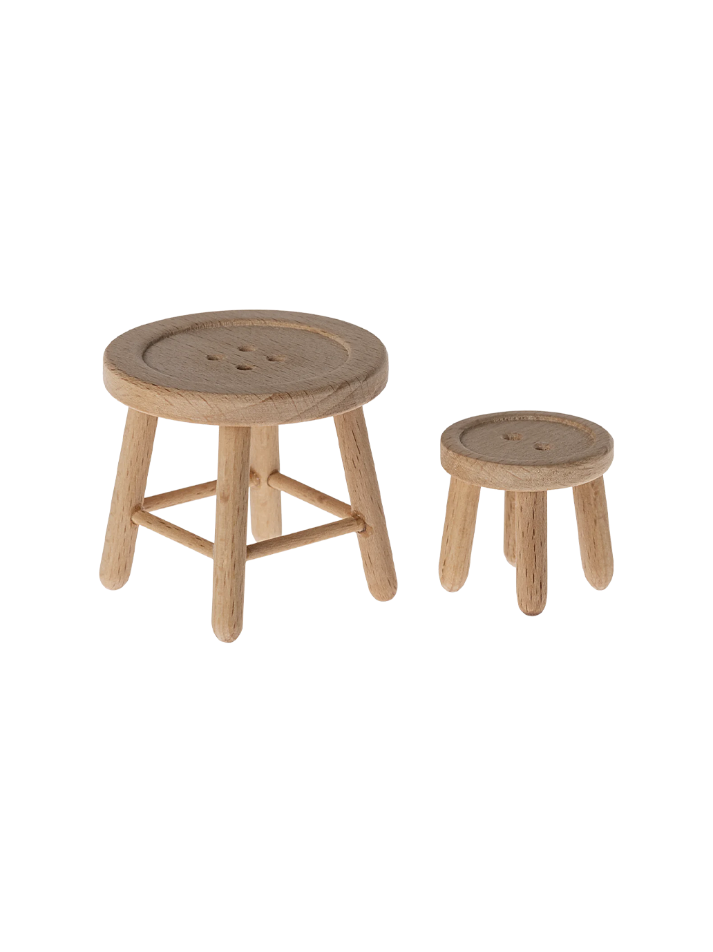 Miniature table and stool