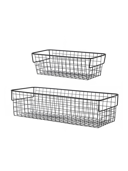 Seerah steel basket set