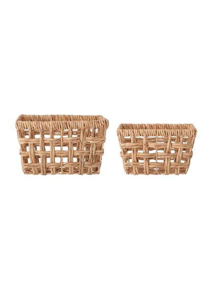 Saime water hyacinth basket set