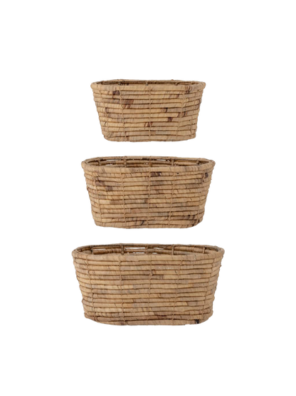 Barba water hyacinth basket set