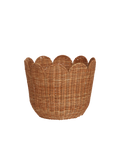 Tulip rattan basket