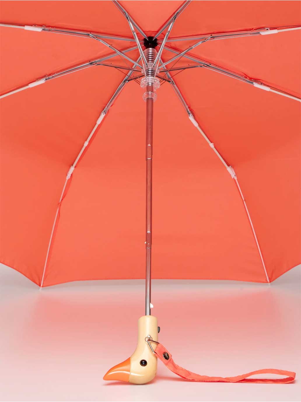 Umbrella made of recycled fabric