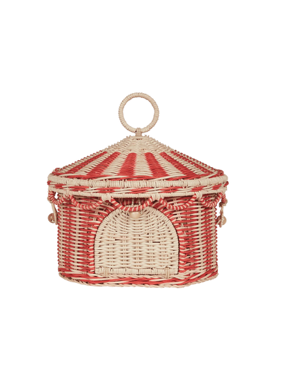 Circus tent basket