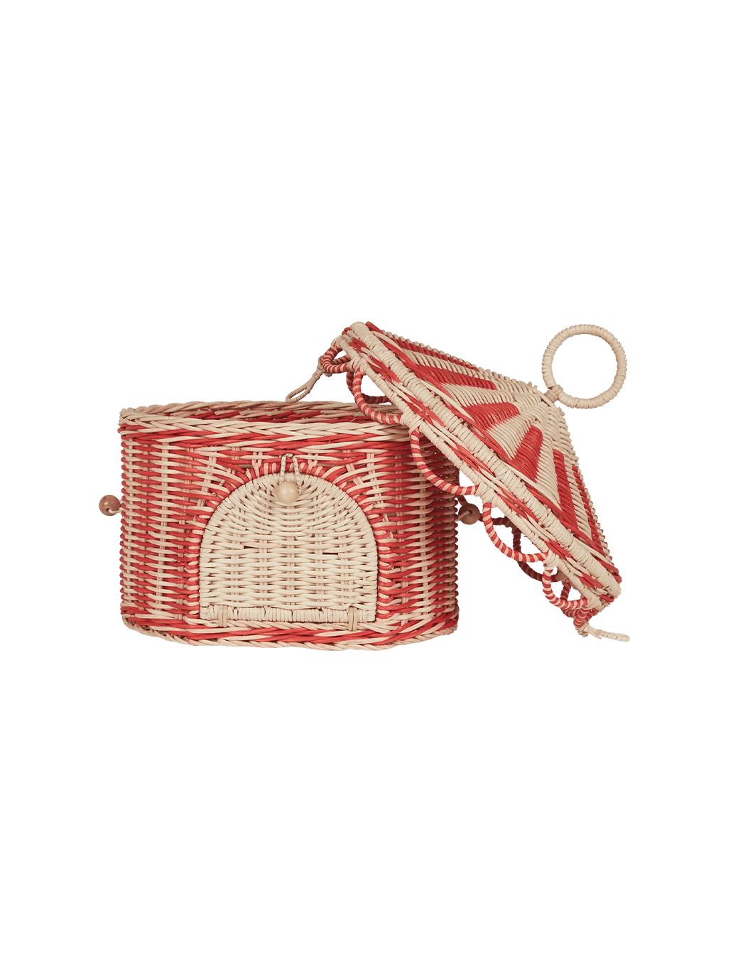 Circus tent basket