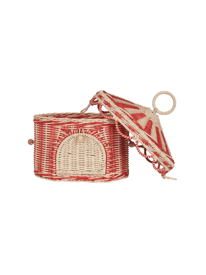 Circus tent basket