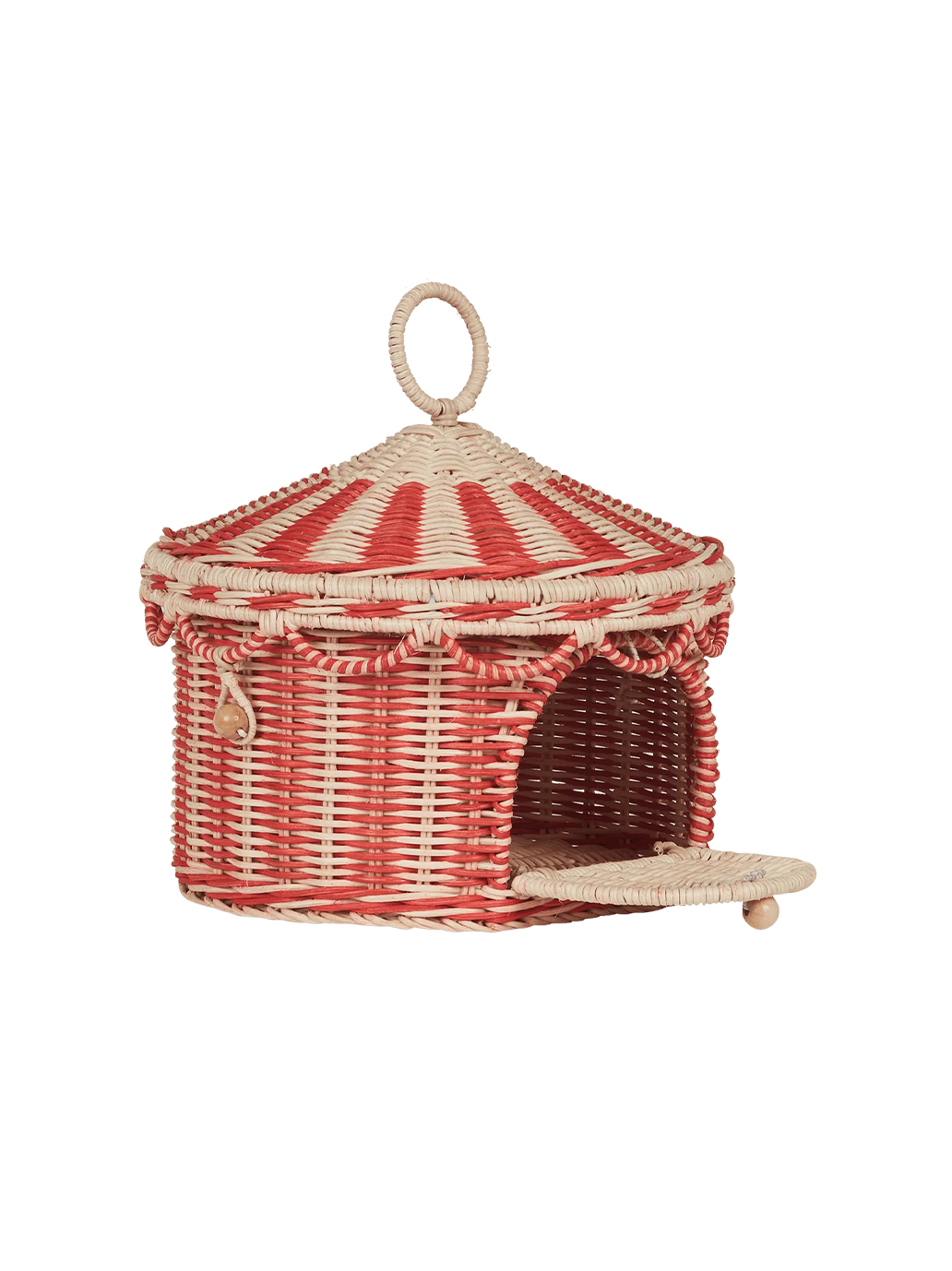 Circus tent basket