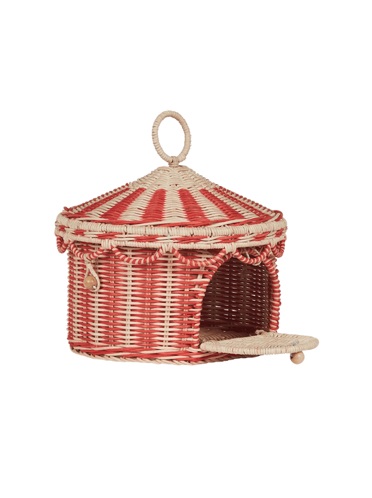 Circus tent basket