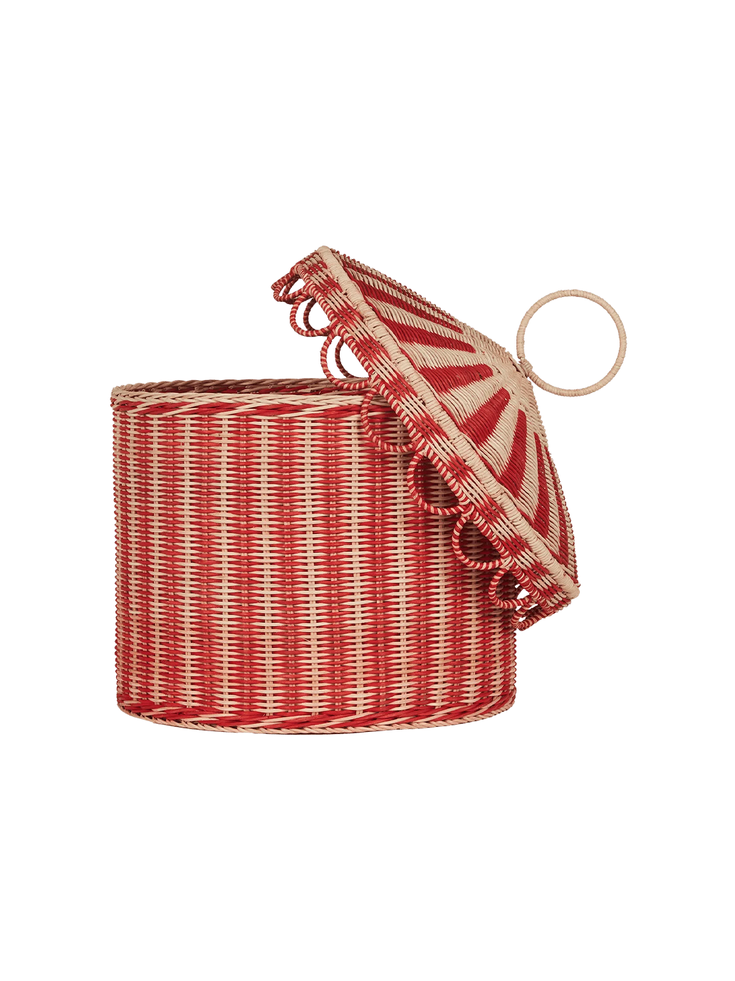 Circus tent basket