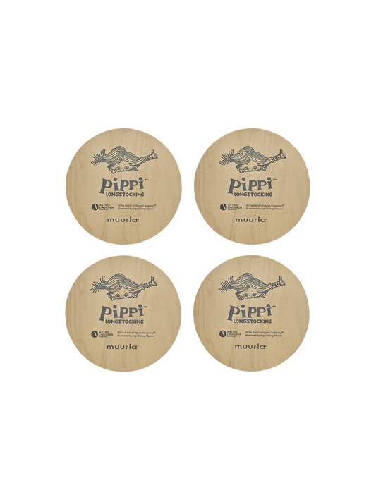 Pippi coasters set