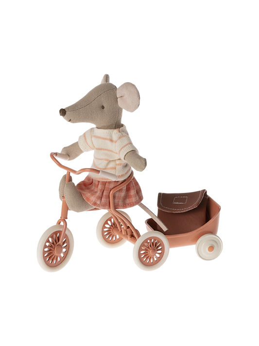 Tricycle mouse with magnetic hands