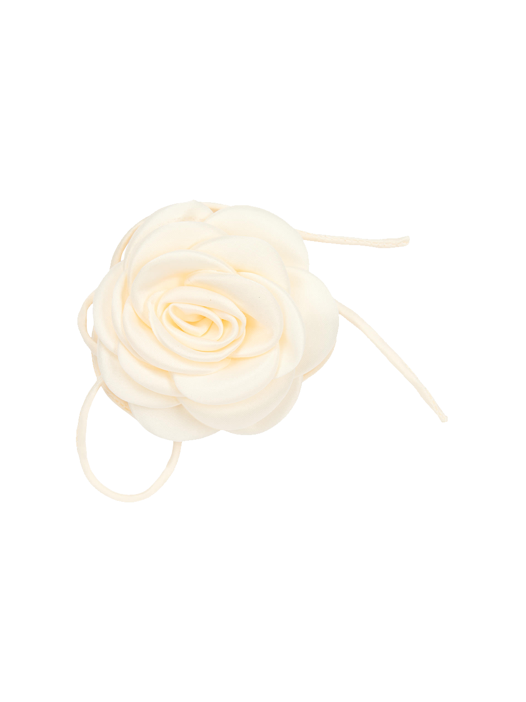 Satin rose string