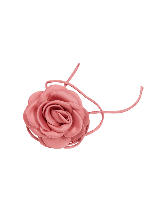 Satin rose string