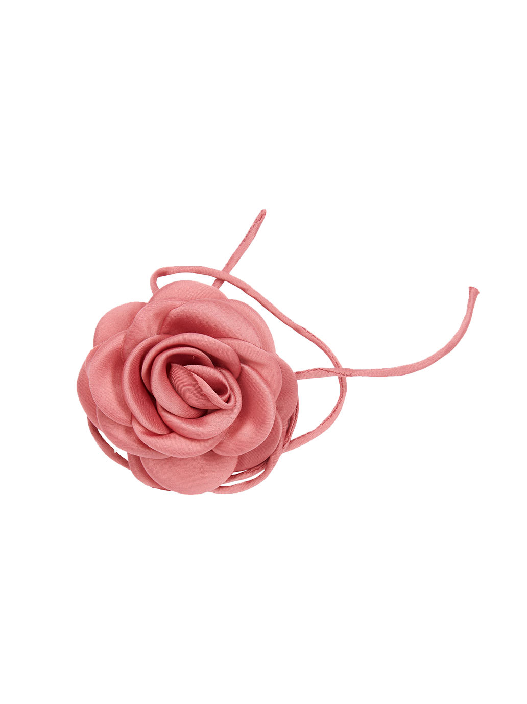 Satin rose string