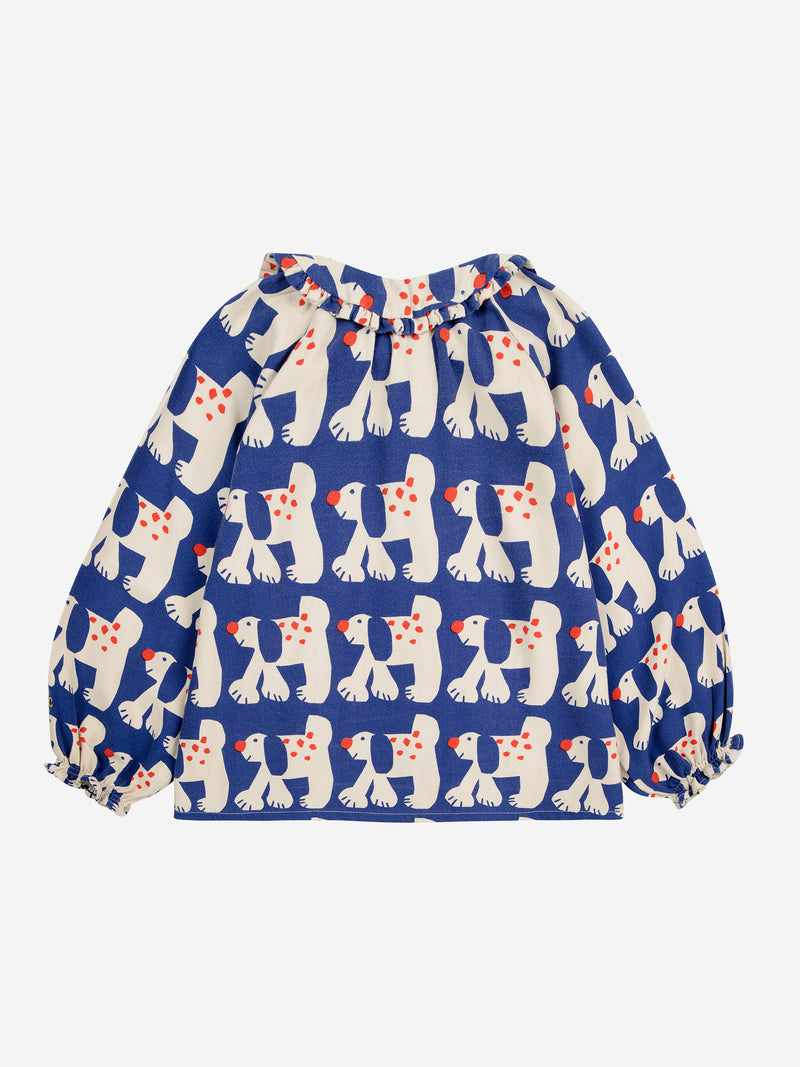 Blusa tejida con mangas ranglan en toda la prenda Fairy Dog