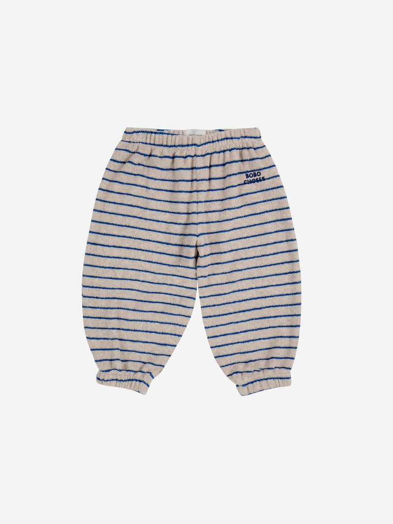 Baby Terry Stripes jogging pants