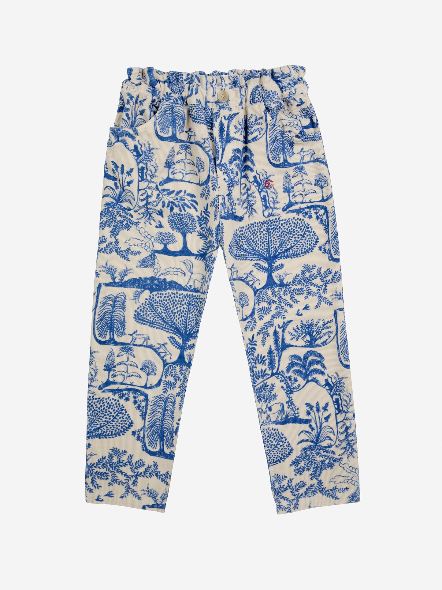 Wonderland pantalones paperbag de micropana integral