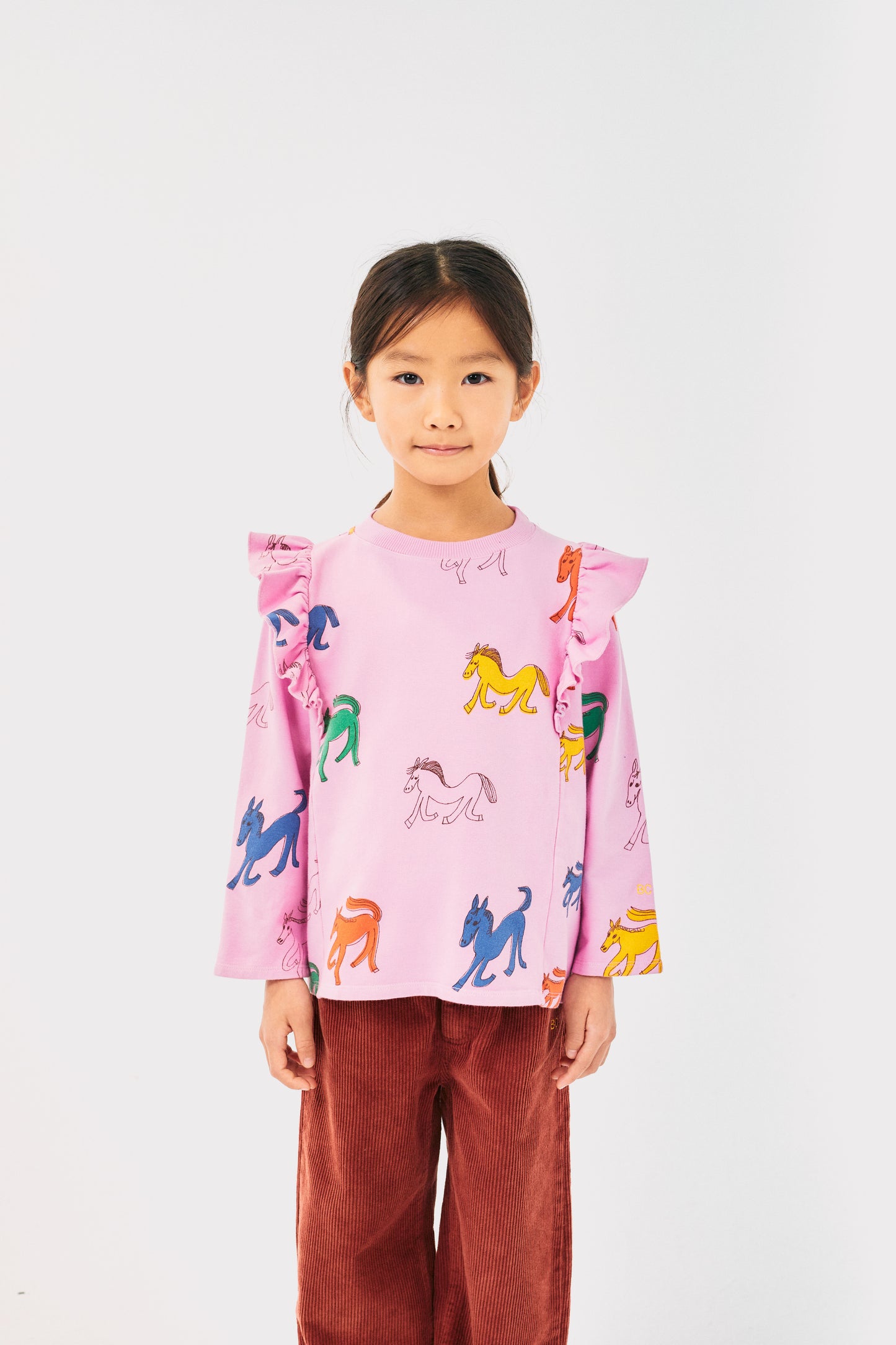 Sudadera Wonder Horse con volantes