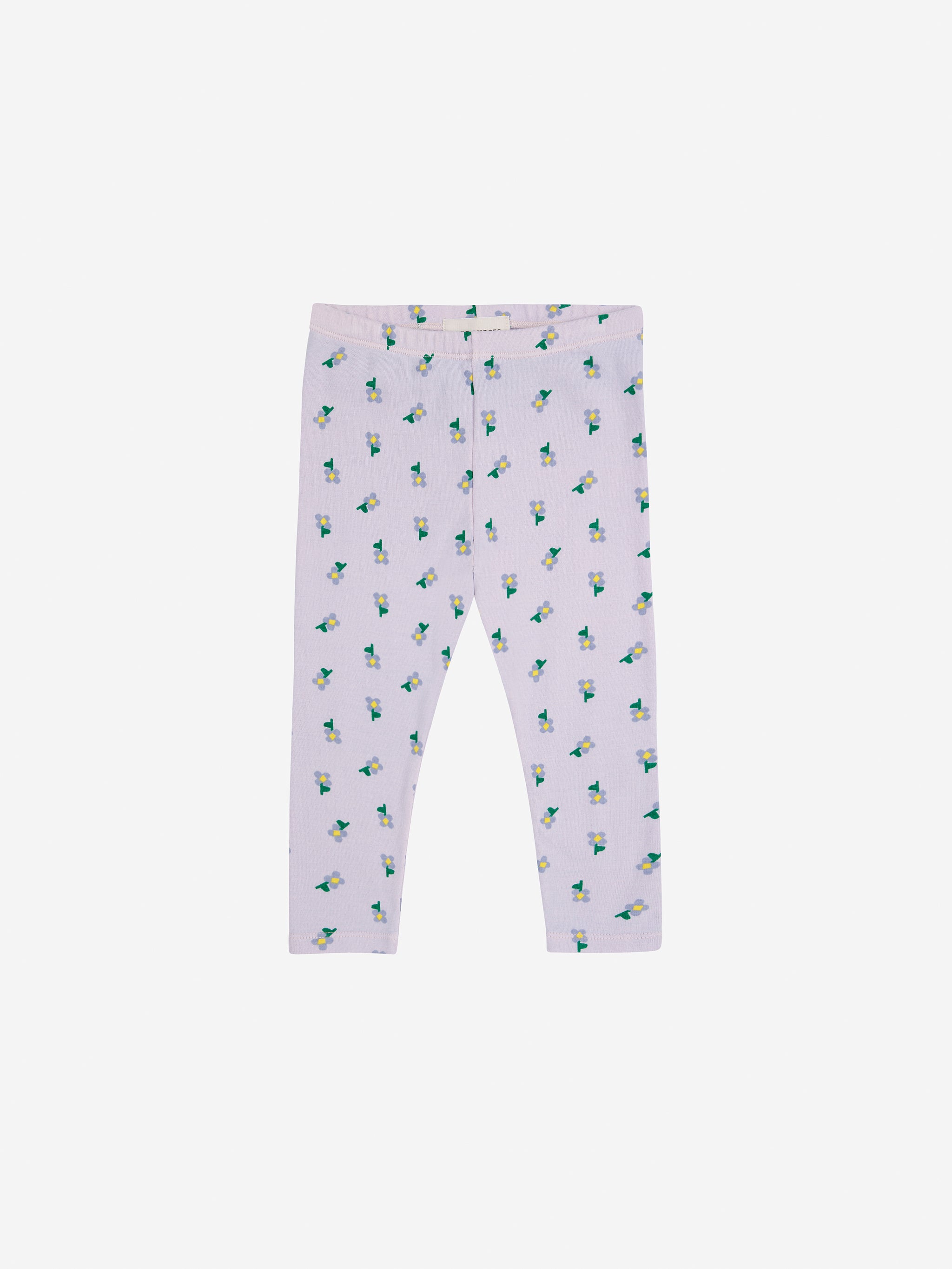 Leggings Baby Pansy Flower su tutta la superficie