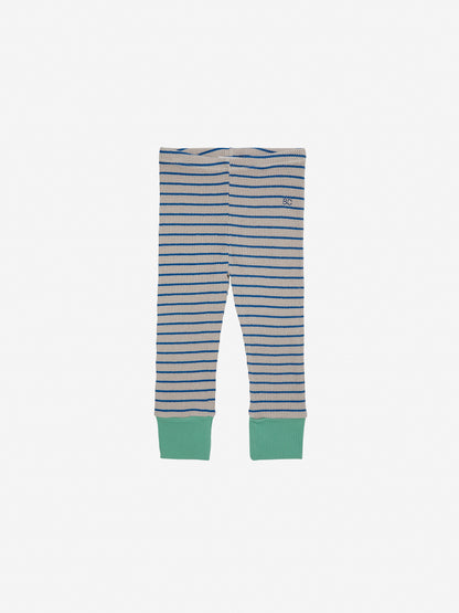 Leggings in nido d&#39;ape Baby Stripes