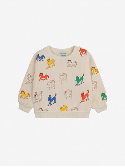 Baby Wonder Horse all over sweatshirt