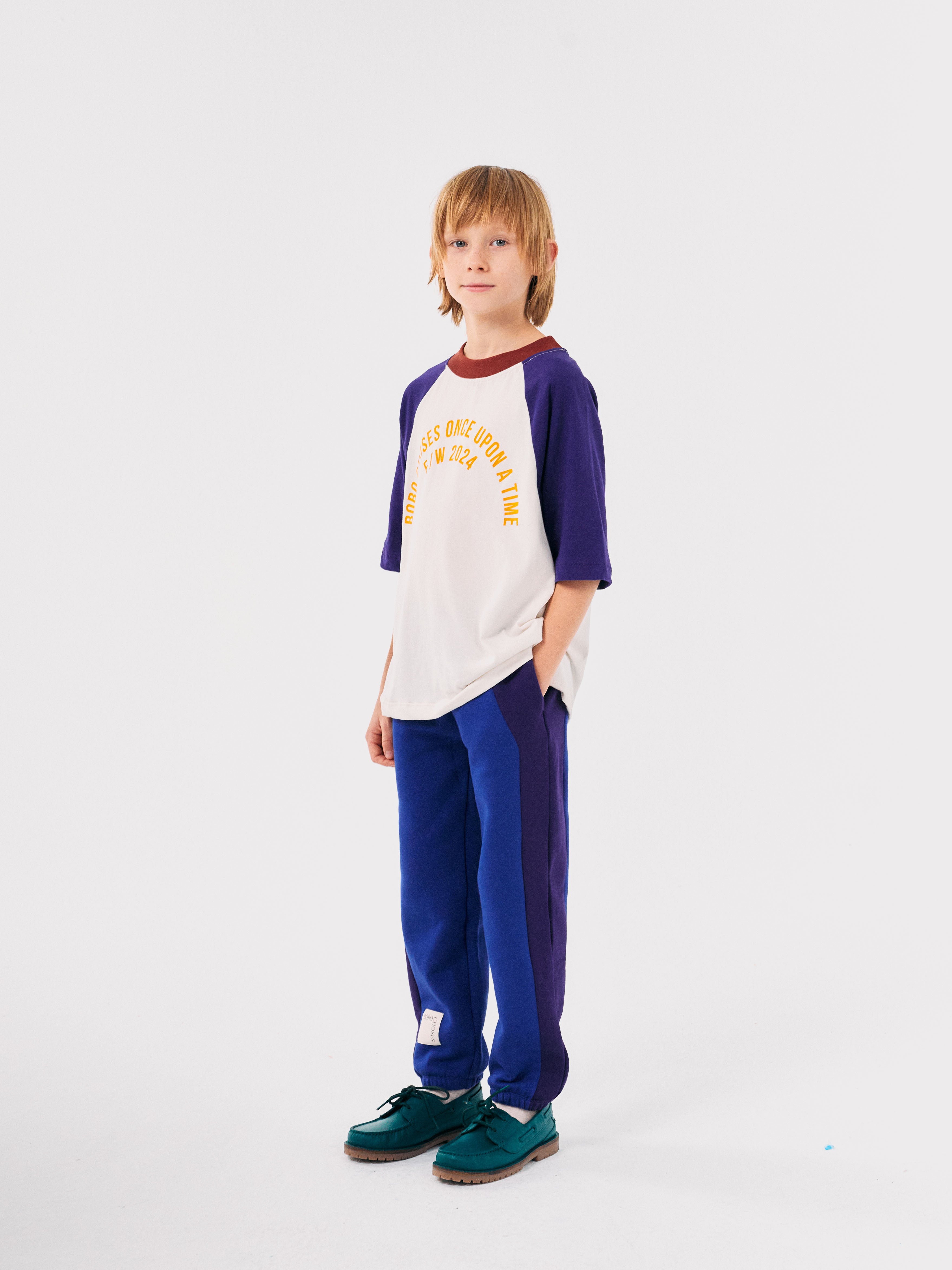 Pantaloni color block Bobo Choses