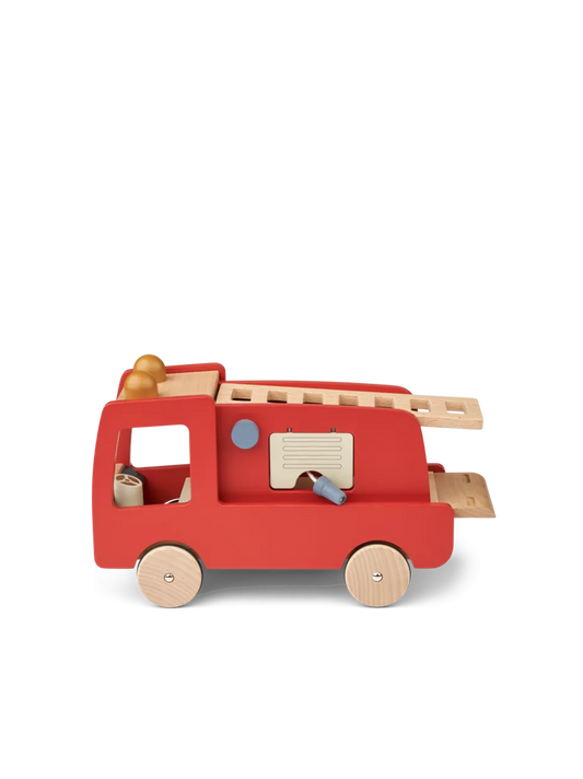 Eigil wooden fire truck