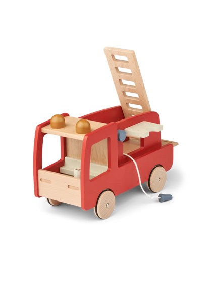 Eigil wooden fire truck