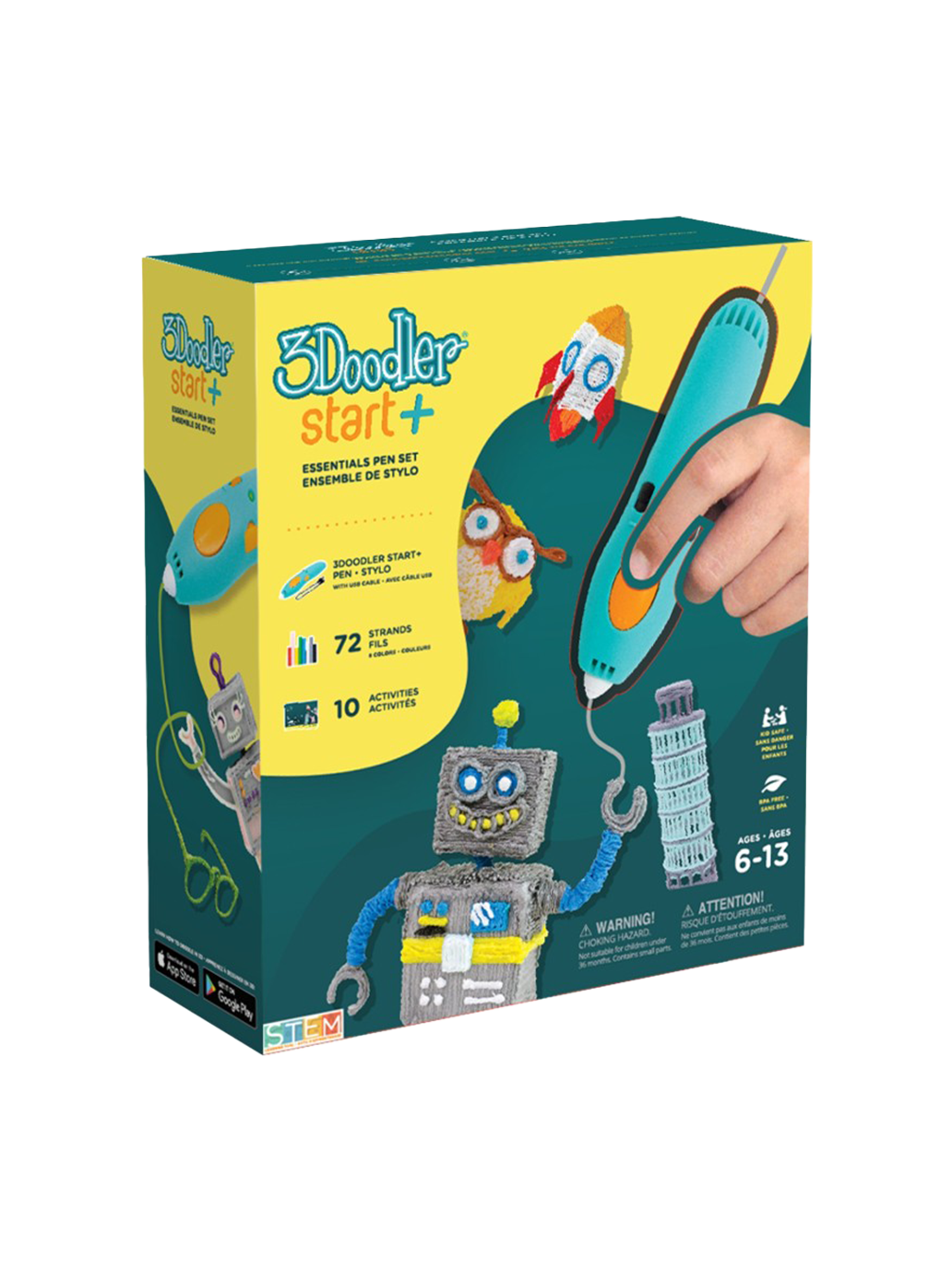 Bolígrafo 3Doodler Start+ para niños