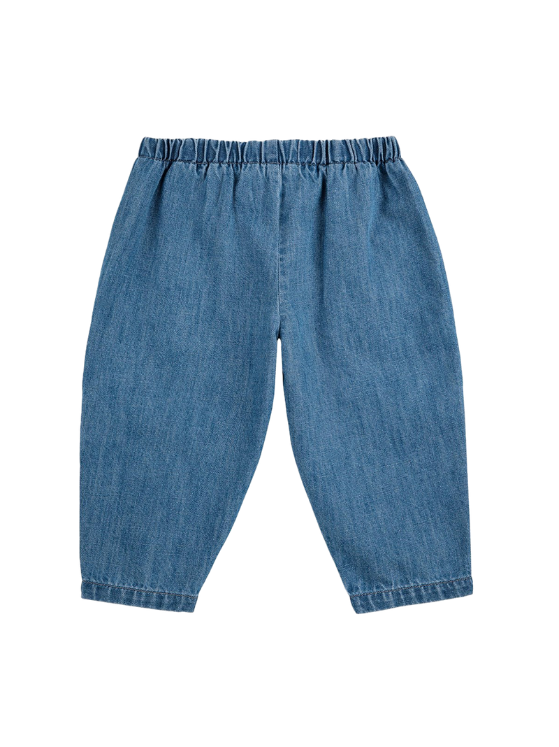 Pantaloni in denim multicolor Baby Poma