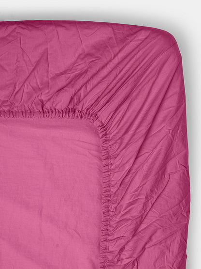 Organic cotton fitted sheet