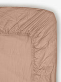 Organic cotton fitted sheet