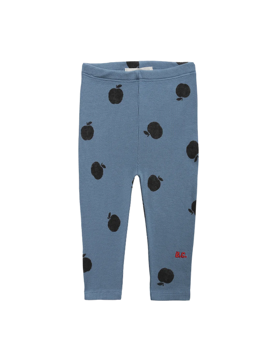 Leggings blu all-over Poma