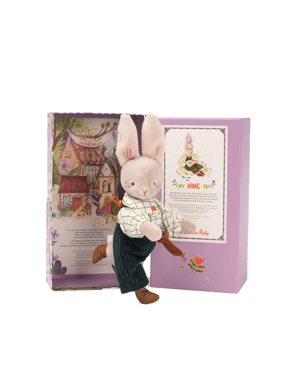 Les Minouchkas soft toy in gift box