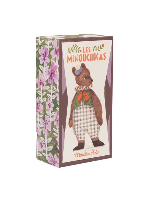 Les Minouchkas soft toy in gift box