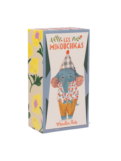 Les Minouchkas soft toy in gift box