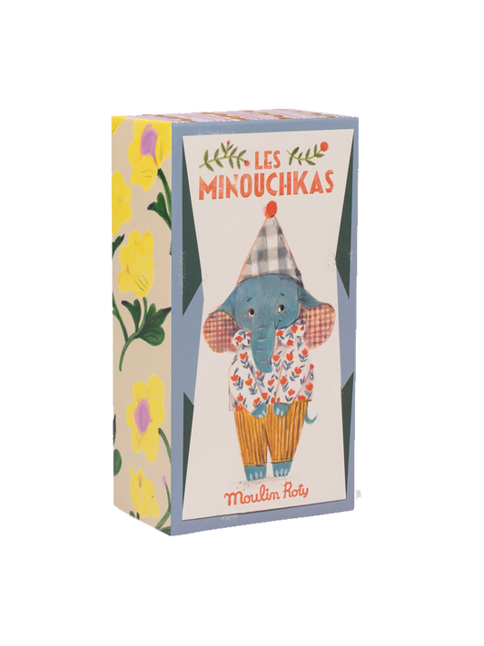 Les Minouchkas soft toy in gift box