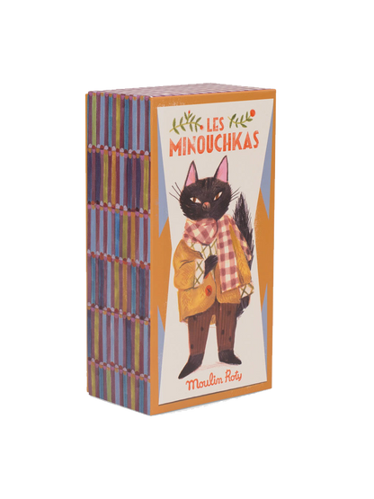 Les Minouchkas soft toy in gift box