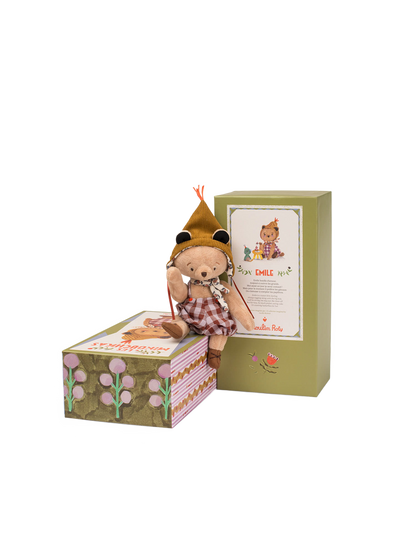 Les Minouchkas soft toy in gift box