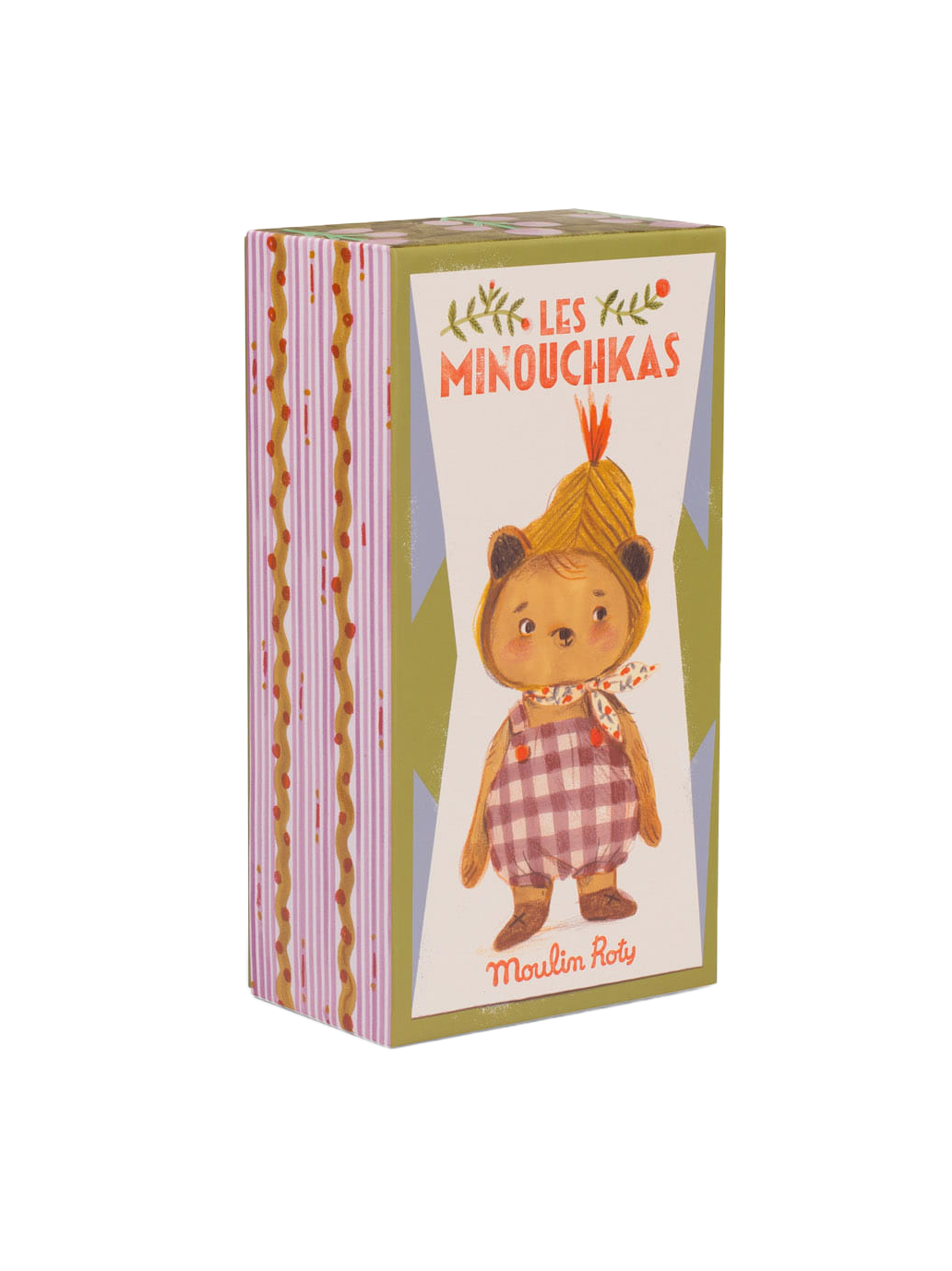 Les Minouchkas soft toy in gift box