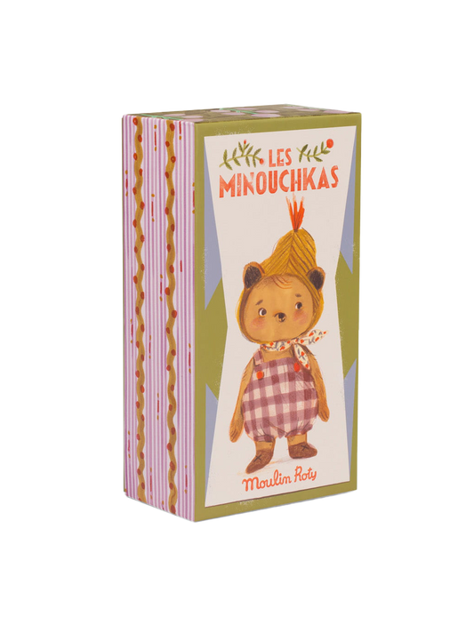 Les Minouchkas soft toy in gift box